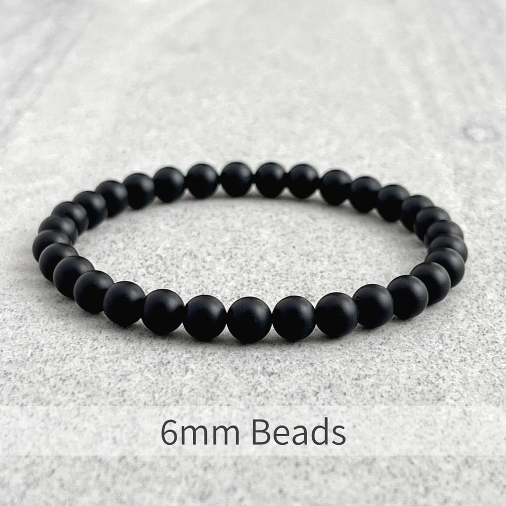 Black Matte Onyx Bracelet
